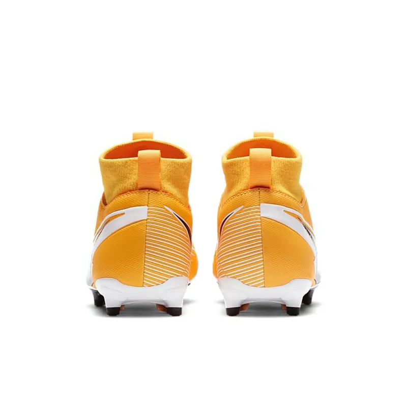Nike Mercurial Superfly 7 GS Yellow Black White'-4