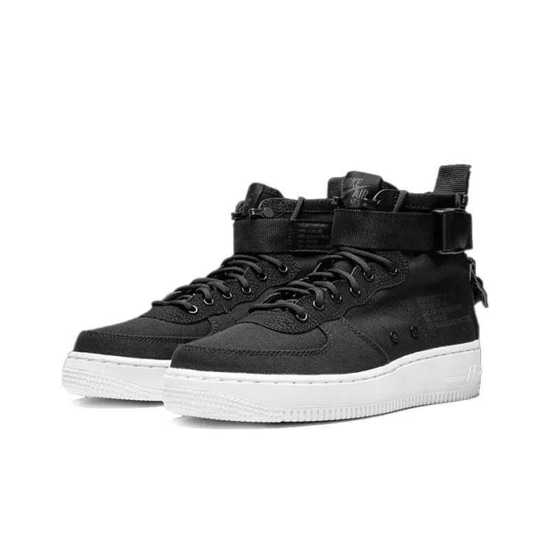 Nike SF Air Force 1 Mid Black Anthracite White GS-2