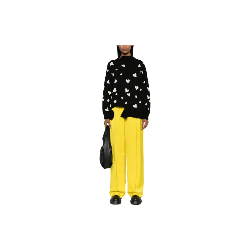 MARNI Heart Intarsia Knitted Jumper-1