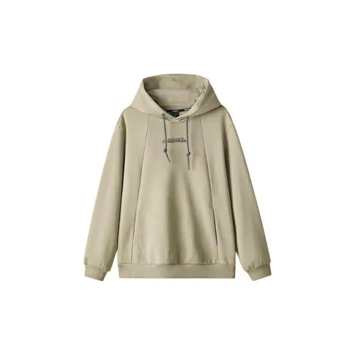 Skechers Mountain And Wild Outdoor Series Sweatshirts Unisex Silver Sage Green Beige