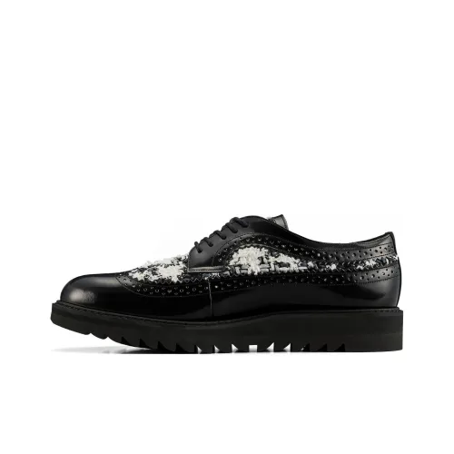 Onitsuka Tiger BROGUE Men's Casual Shoes Men Low-Top Black/White