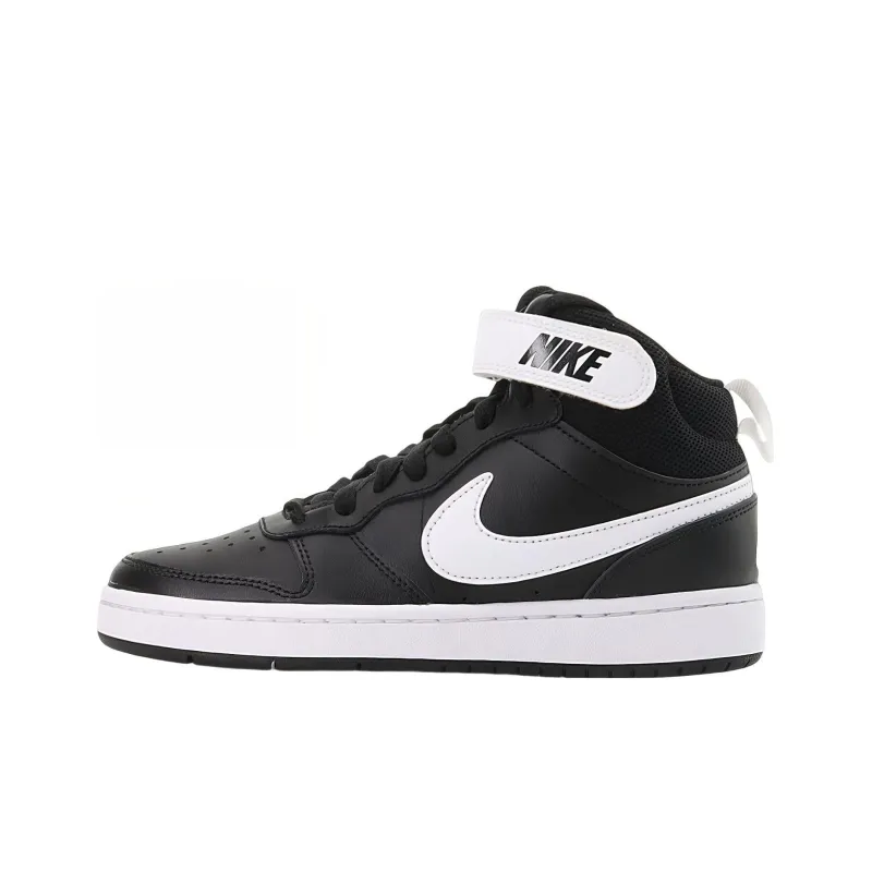 Nike Court Borough Mid 2 'Black White' GS-0