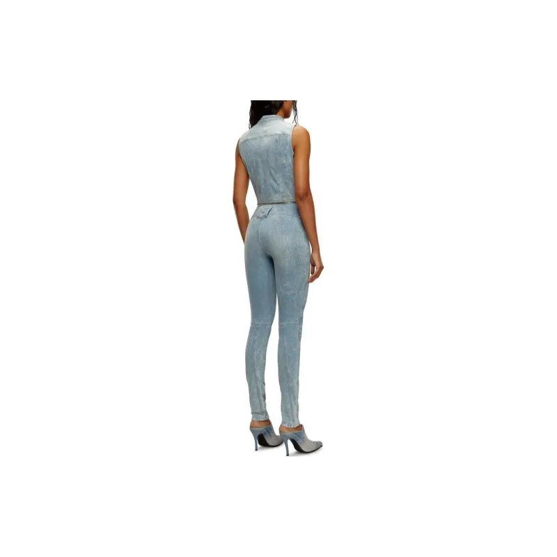 DIESEL SS24 Jumpsuit Women's Light Blue-2