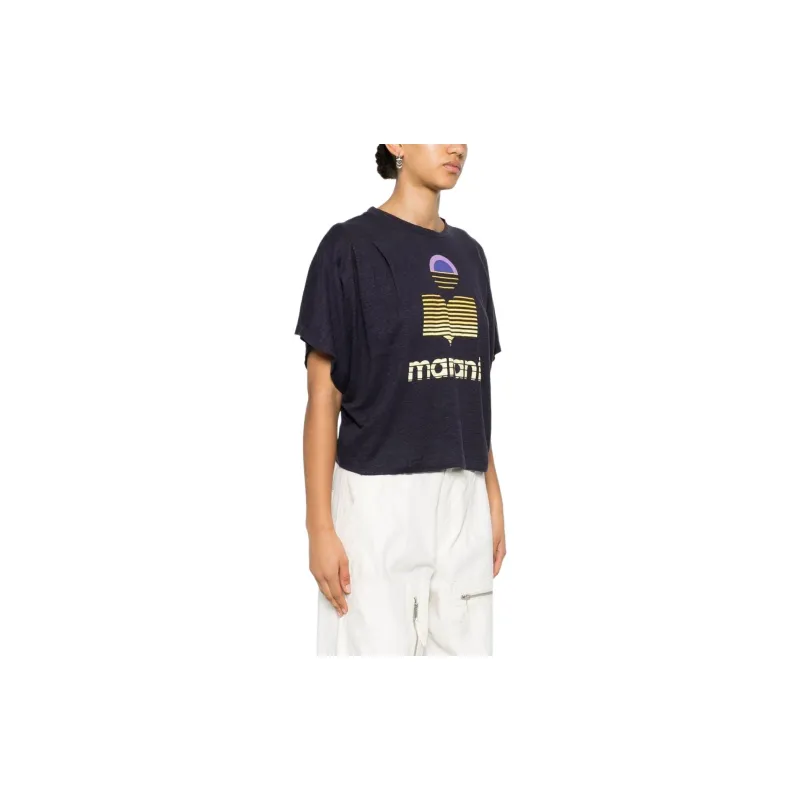 ISABEL MARANT ETOILE T Shirt Women's Midnight Blue-3