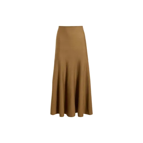 KHAITE Casual Long Skirts Women's Cafe/Coffee