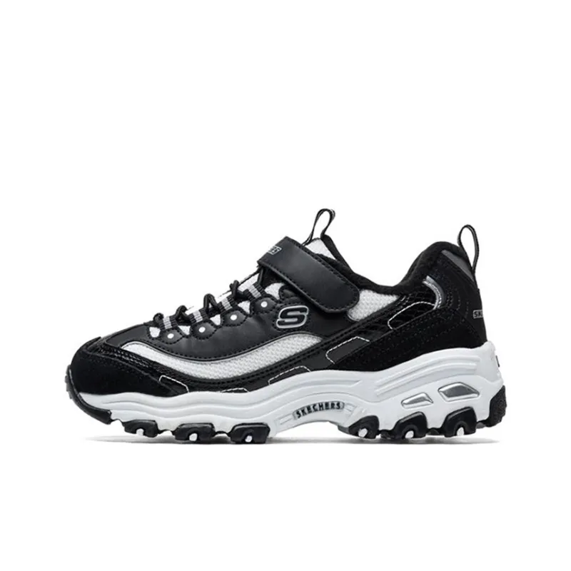 Skechers Breathable Low Top Kids Lifestyle Shoes Teenagers-0