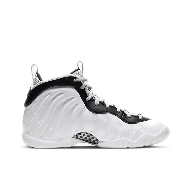 Nike Air Foamposite Pro White Black University Red GS-1