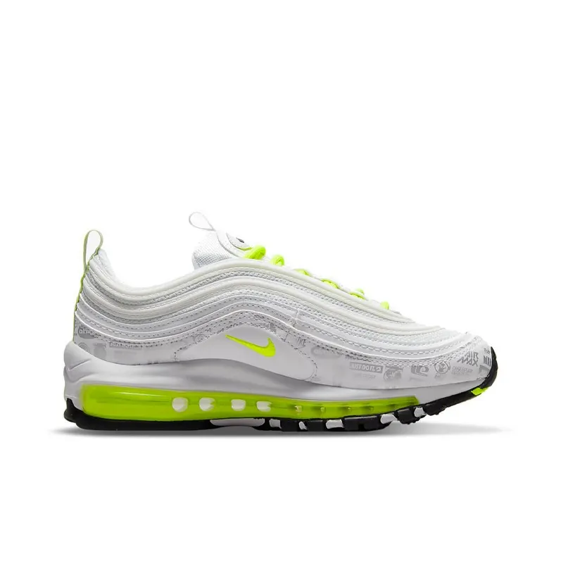Nike Air Max 97 Just Do It White Volt GS-1