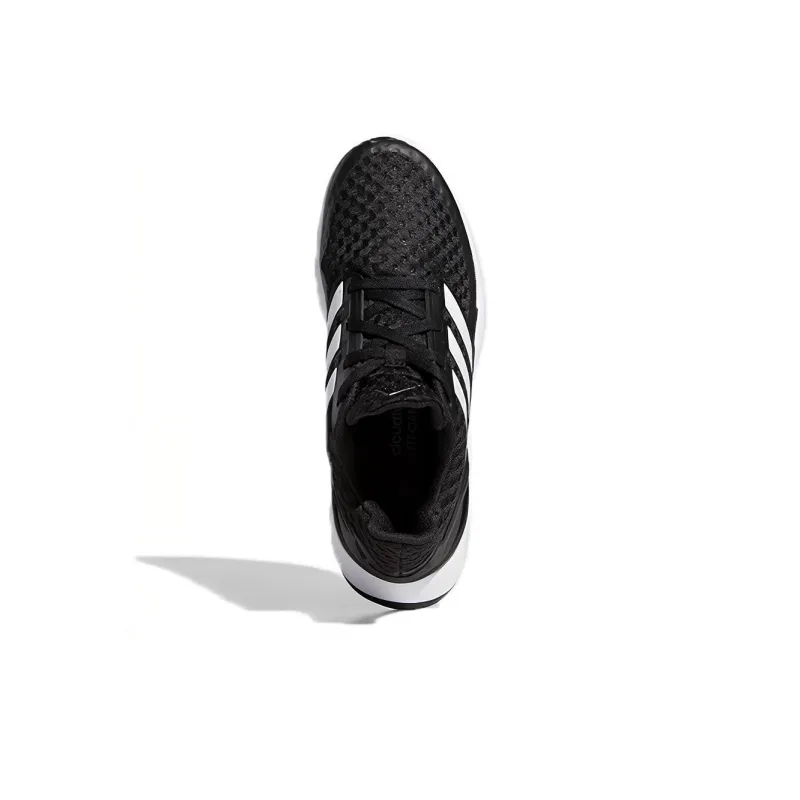 Adidas Rapida J Low Top Kids' Running Shoes Black White Teenagers-3