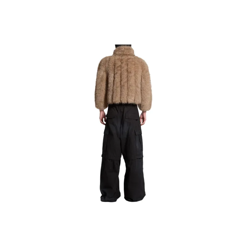 Balenciaga Jackets & Coats Women's Brown-3