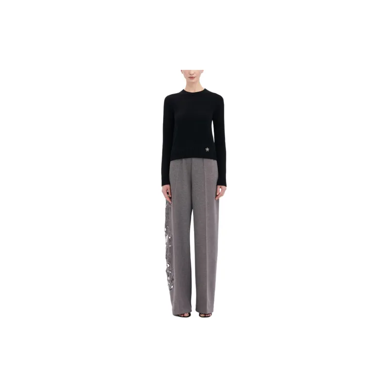 Oscar De La Renta O Flower Cashmere Jumper-3