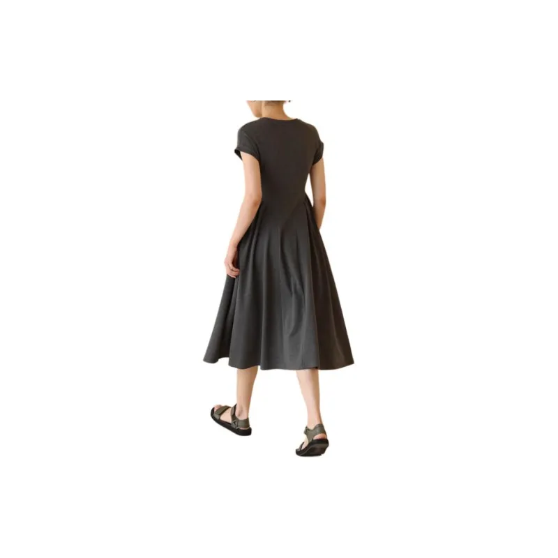 Miss Ha Ya Sleeveless Dresses Women's Petrograd Gray-2