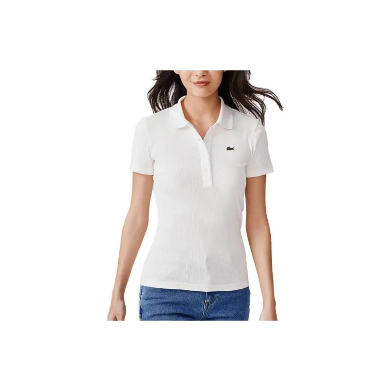 LACOSTE Polo Shirts Women's White-1