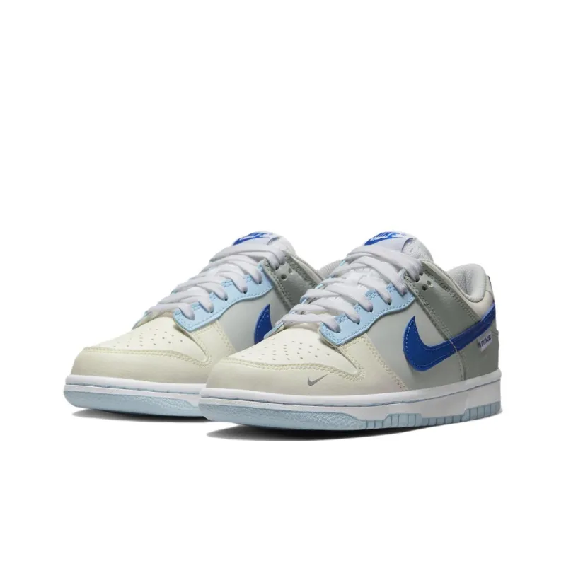 Nike Dunk Low GS 'Just Stitch It - Hyper Royal'-2