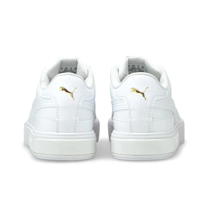 PUMA Cali Series Star JR Anti Slip Wear Resistant Low Top Kids' Skateboarding Shoes White Teenagers-3