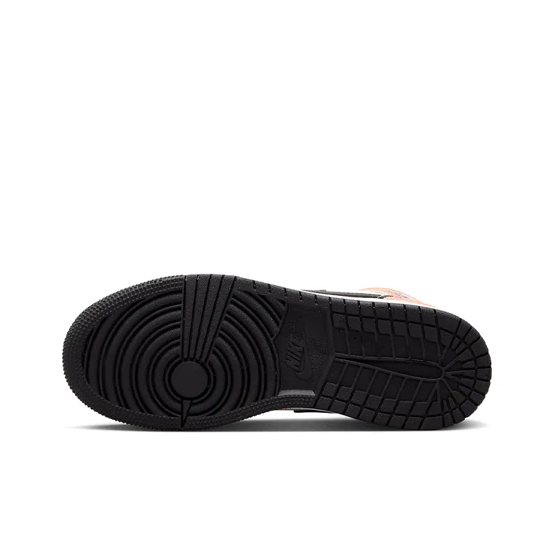 Jordan 1 Mid SE Orange Suede GS-7
