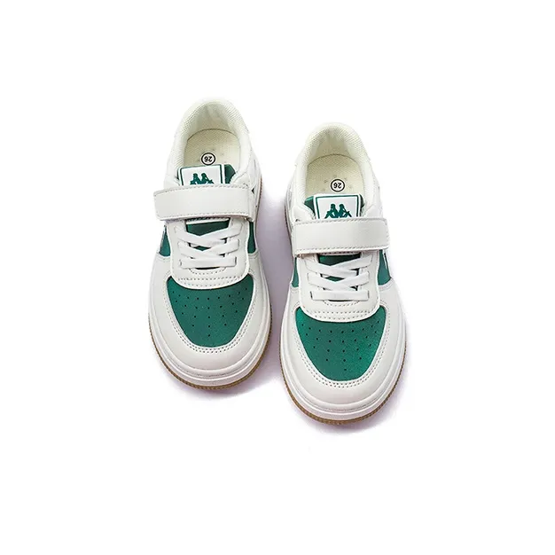 KAPPA KIDS Low Top Kids' Skateboarding Shoes Beige White Green Kids'-3