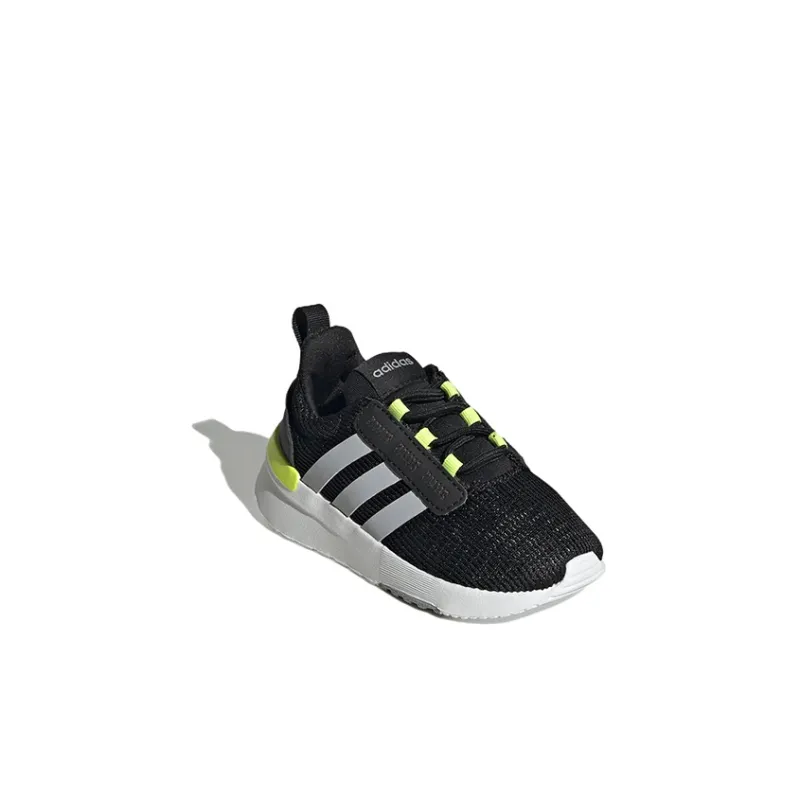 Adidas Neo Racer TR21 Abrasion Resistant Low Top Toddler Shoes Black Infant And Toddler-2
