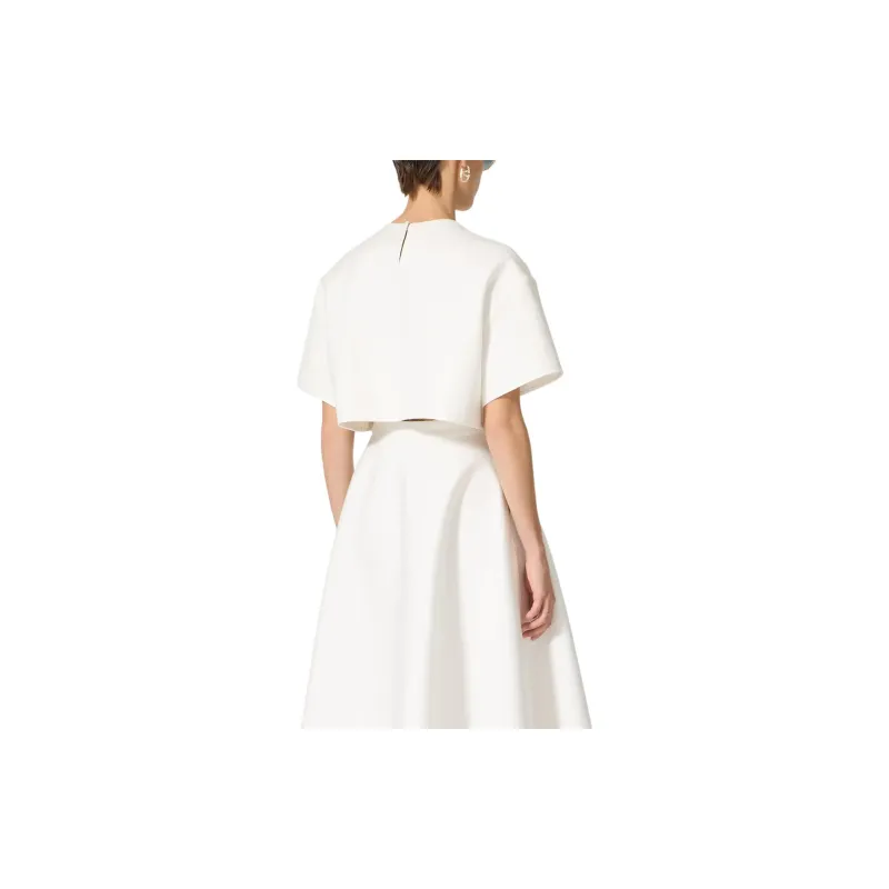 Valentino FW24 Crop Top Women's White-3