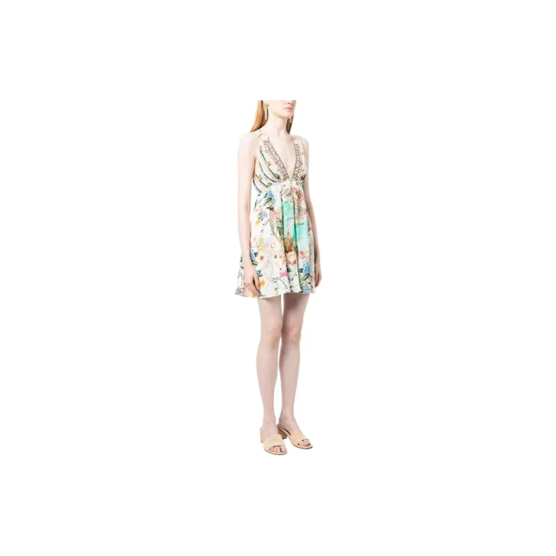CAMILLA Amalfi Lullaby Silk Minidress-3
