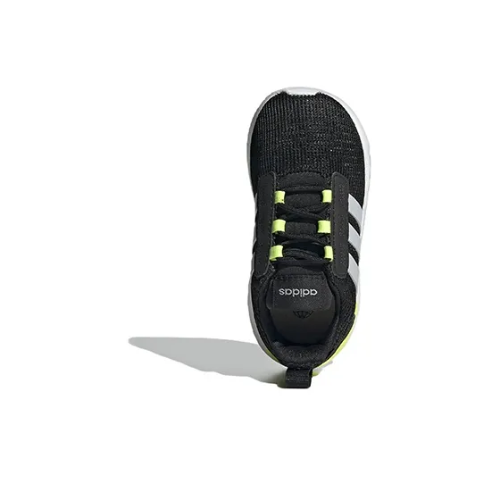 Adidas Neo Racer TR21 Abrasion Resistant Low Top Toddler Shoes Black Infant And Toddler-4