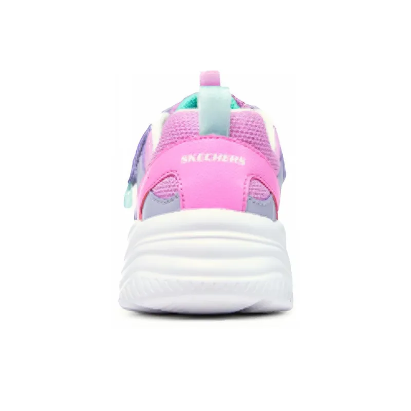 Skechers Slip Resistant Cushioning Abrasion Resistant Breathable Kids Lifestyle Shoes Purple Color Teenagers-3