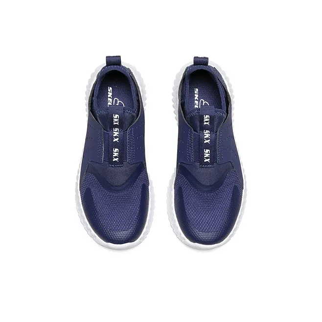 Skechers Sport Series Wear-Resistant Kids Lifestyle Shoes Navy Blue Kids'-3