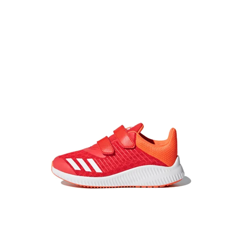 Adidas Fortarun Cf K Slip-Resistant Low-Top Kids' Running Shoes Red Orange Children Aged 3-7 Years Old-0