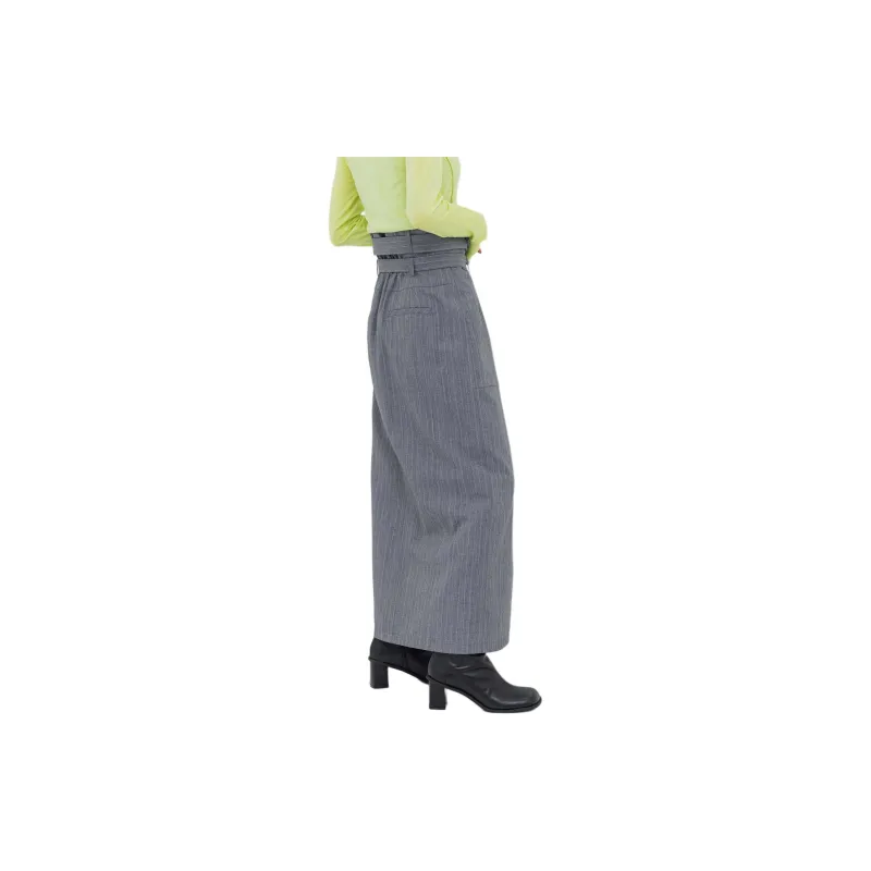 UNITED TOKYO Casual Long Skirts Women's Dark Gray-2