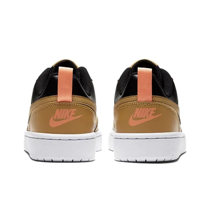 Nike Court Borough Low 2 'Black Orange White' GS-3