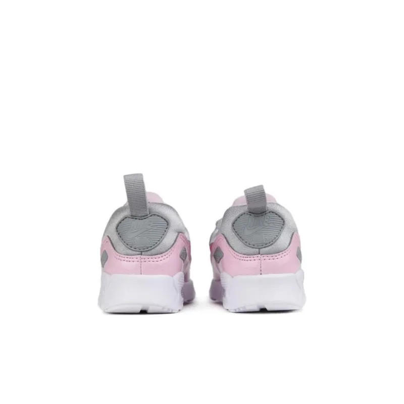 Nike Air Max Tiny 90 Shock Absorbers Low Top Toddler Shoes Wolf Gray Pink Infant And Toddler-3