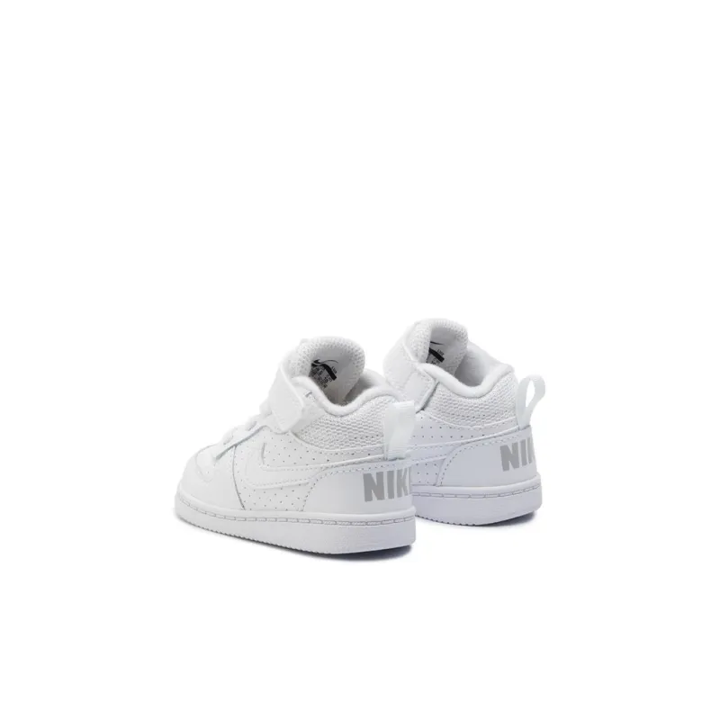 Nike Mid Top Skateboard Shoes White Infant And Toddler-2