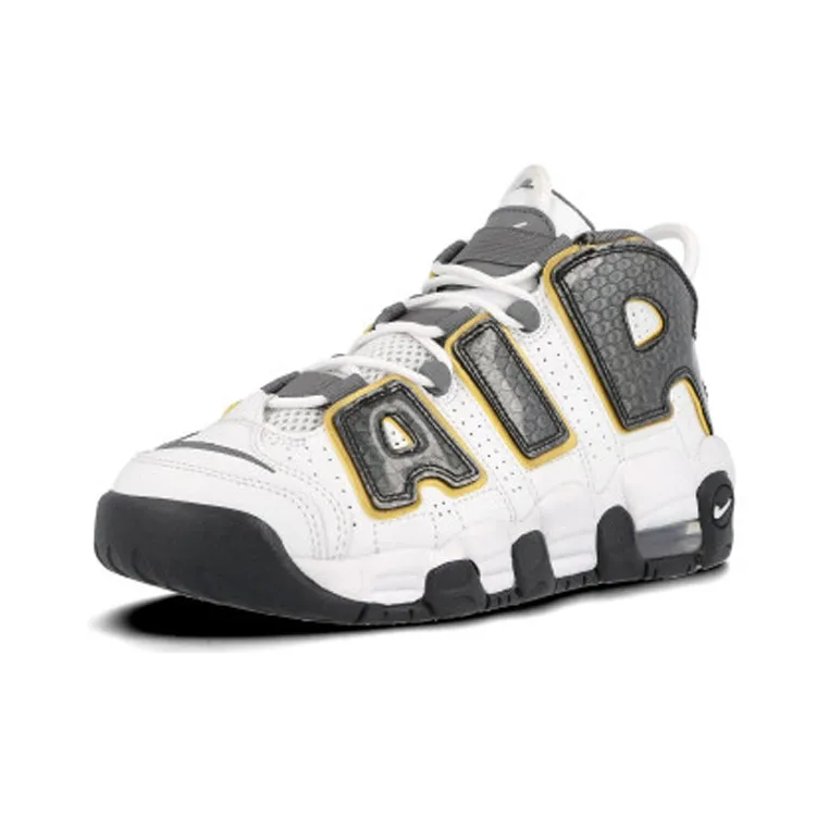 Nike Air More Uptempo White Anthracite Snakeskin GS-3