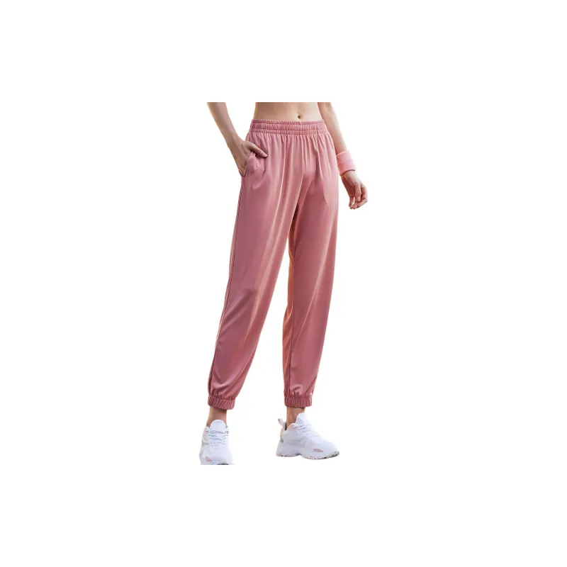 QIAODAN Sports Pants Women's Candy Pink-3