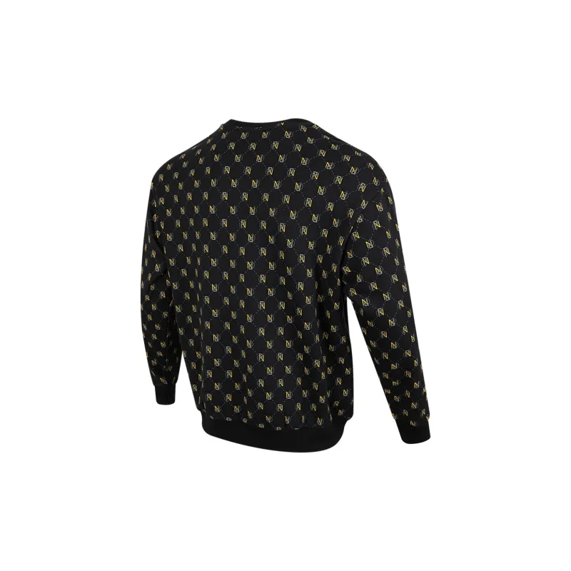 Adidas Sweatshirts Men Black+Shopping Bag-2
