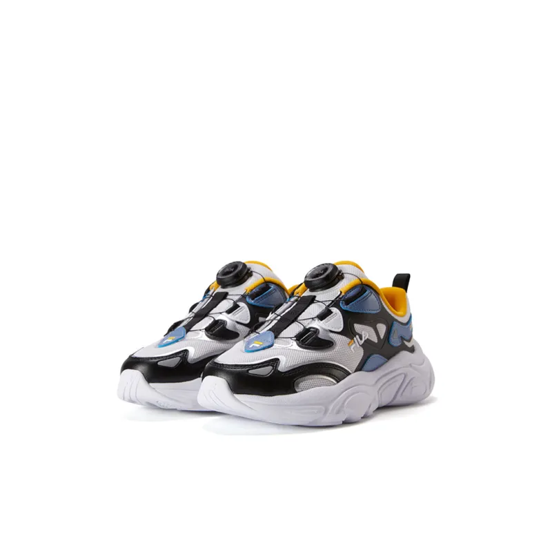 FILA KIDS Cushioning And Breathable Low Top Kids Lifestyle Shoes White Blue Kids'-1