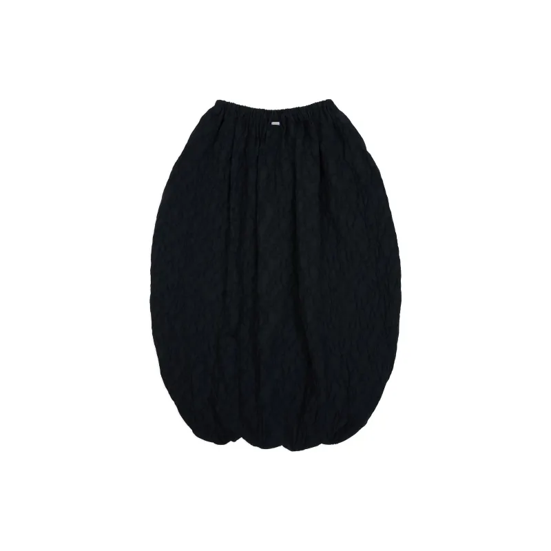 ADER ERROR Oversized Fit Long Skirt 'Black'-3