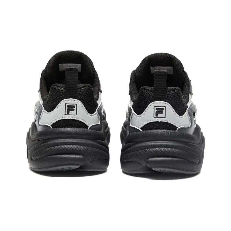 FILA KIDS Mars TD Abrasion Resistant Low Top Kids' Running Shoes Black Unisex-8