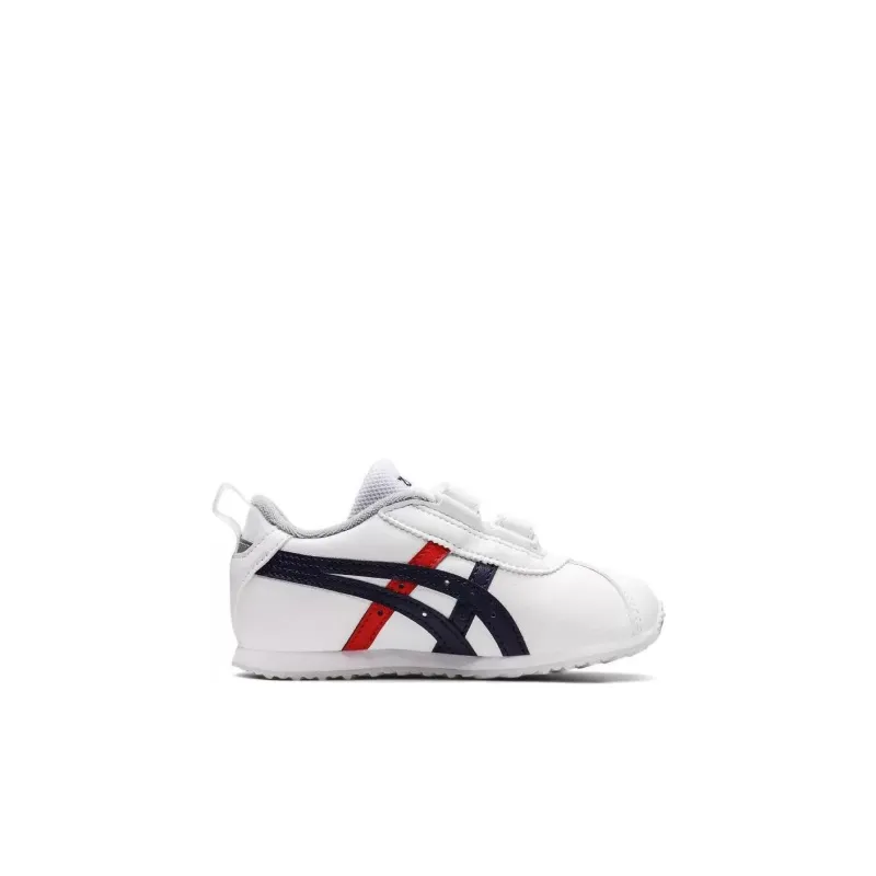 Asics Cotla Slip Resistant Cushioning Abrasion Resistant Low Top Toddler Shoes White Blue Infant And Toddler-1
