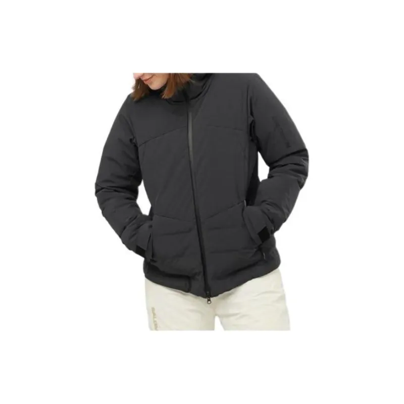 SALOMON Alpenflow Down Jacket Women's Black-1