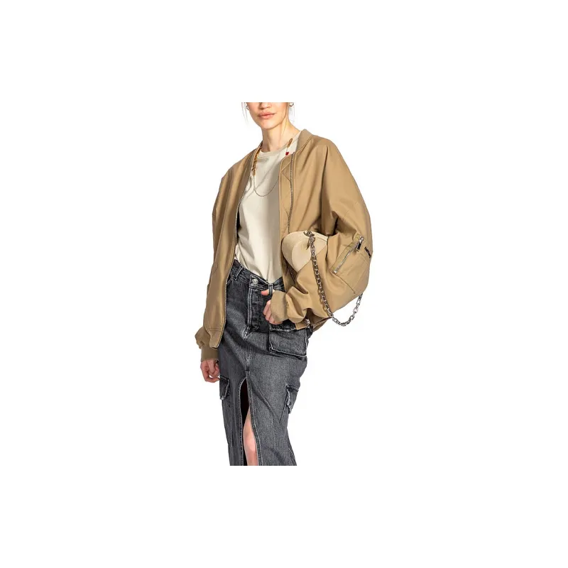 Halfboy Jackets Coats Women's Tan-1