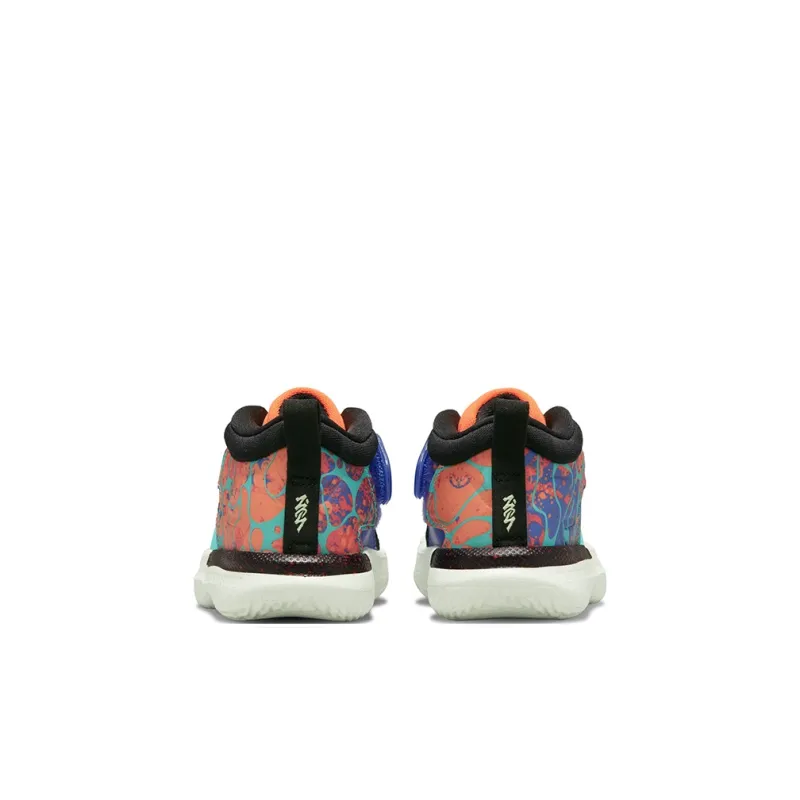 Jordan Zion 1 Zion 1 Cushioning, Wear Resistant Mid Top Toddler Shoes Orange Green Infant And Toddler-4