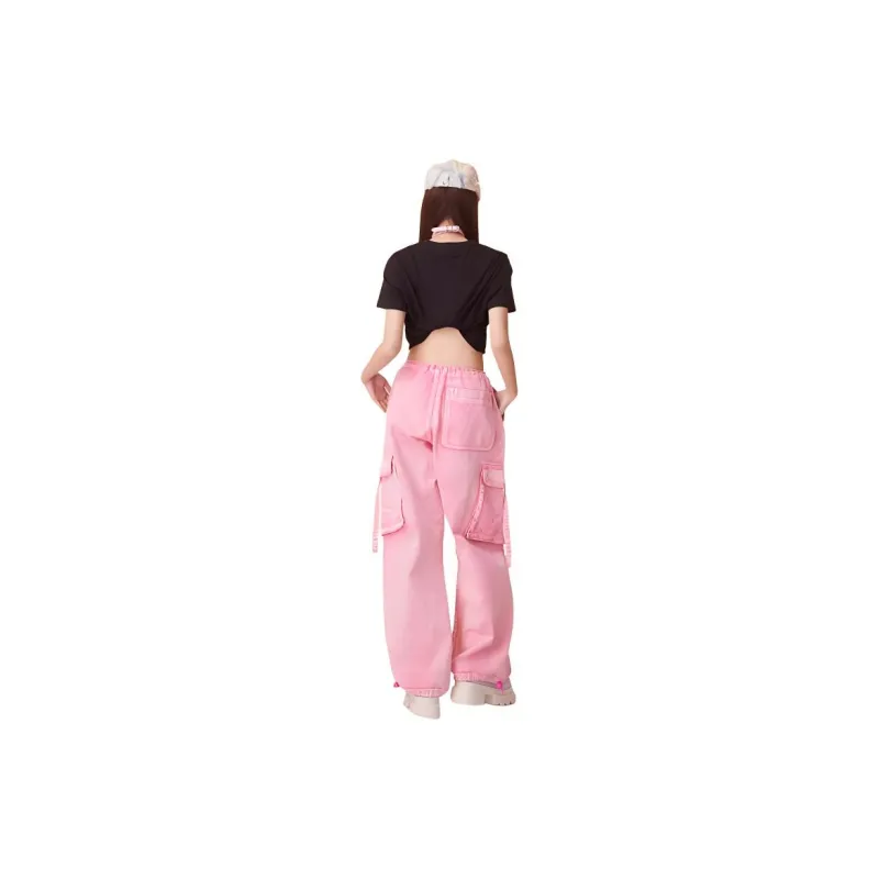 LALABOBO Jeans Women's Pink-2