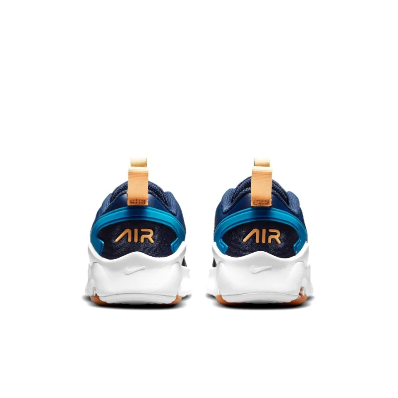 Nike Air Max Bolt Low Top Kids Lifestyle Shoes Blue Apricot Children Aged 3 7 Years Old-4