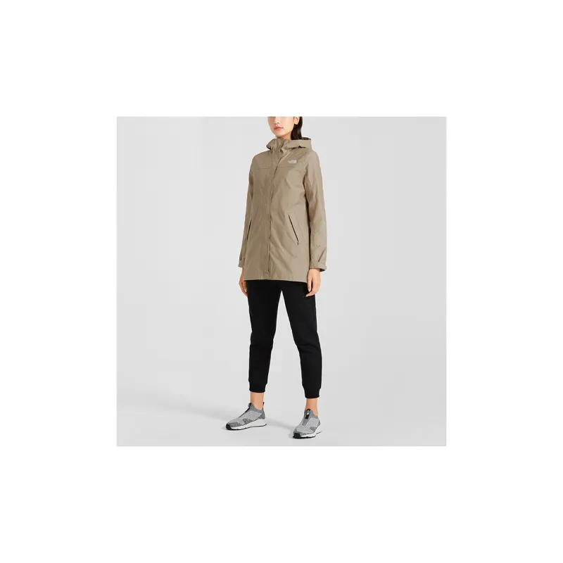 THE NORTH FACE City Outdoor Collection Waterproof, Windproof, And Breathable Windbreaker Jacket Women's Khaki-3