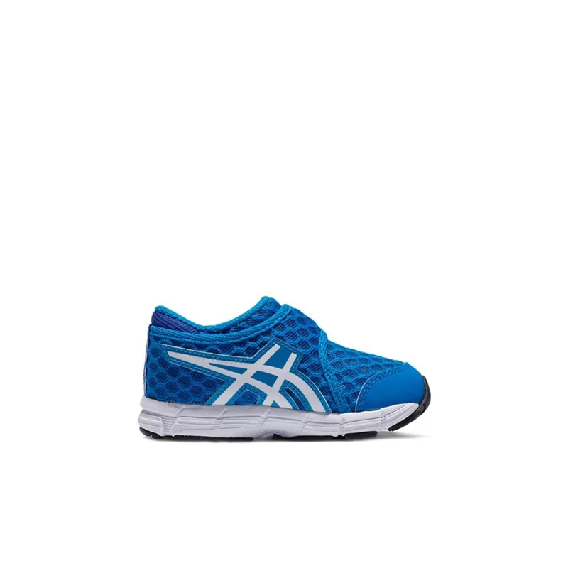 Asics Cool Run Ts Durable Breathable Low-Top Running Shoes Blue Infant And Toddler-1