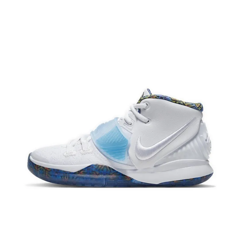 Nike Kyrie 6 White Sapphire Crimson GS-0