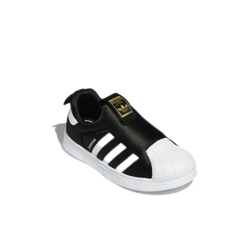 Adidas Superstar 360 Core Black Cloud White Gold Metallic PS-5