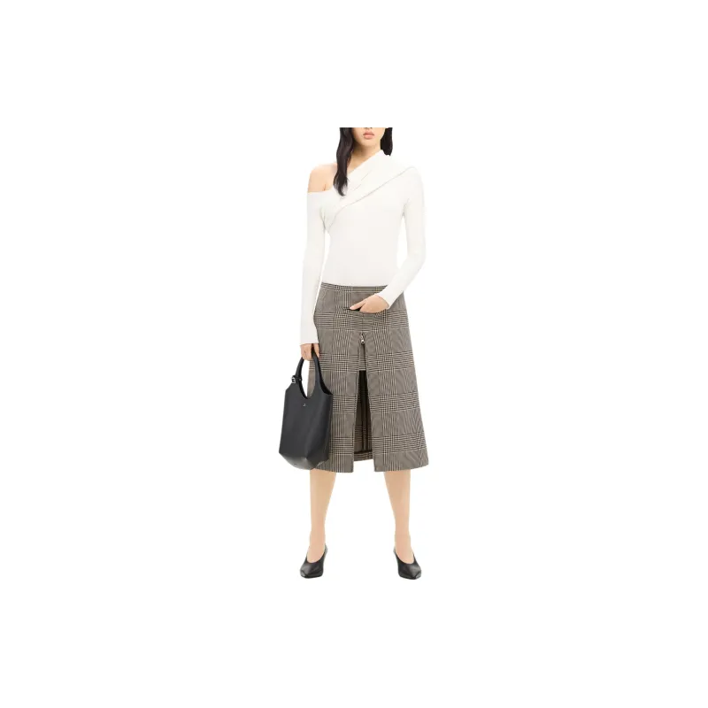 Courrèges Twist Rib Knit Sweater 'Heritage White'-1