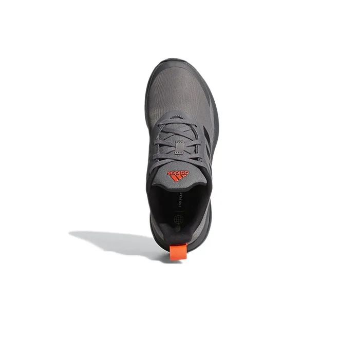 Adidas Fortarun Lace Running J Low Top Kids' Running Shoes Smoke Gray Teenagers-4